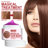 Keratin Repair Hair Mask, Free Steam Repair Silk Smooth Hot Dyeing Moisturizing Care Hair Mask